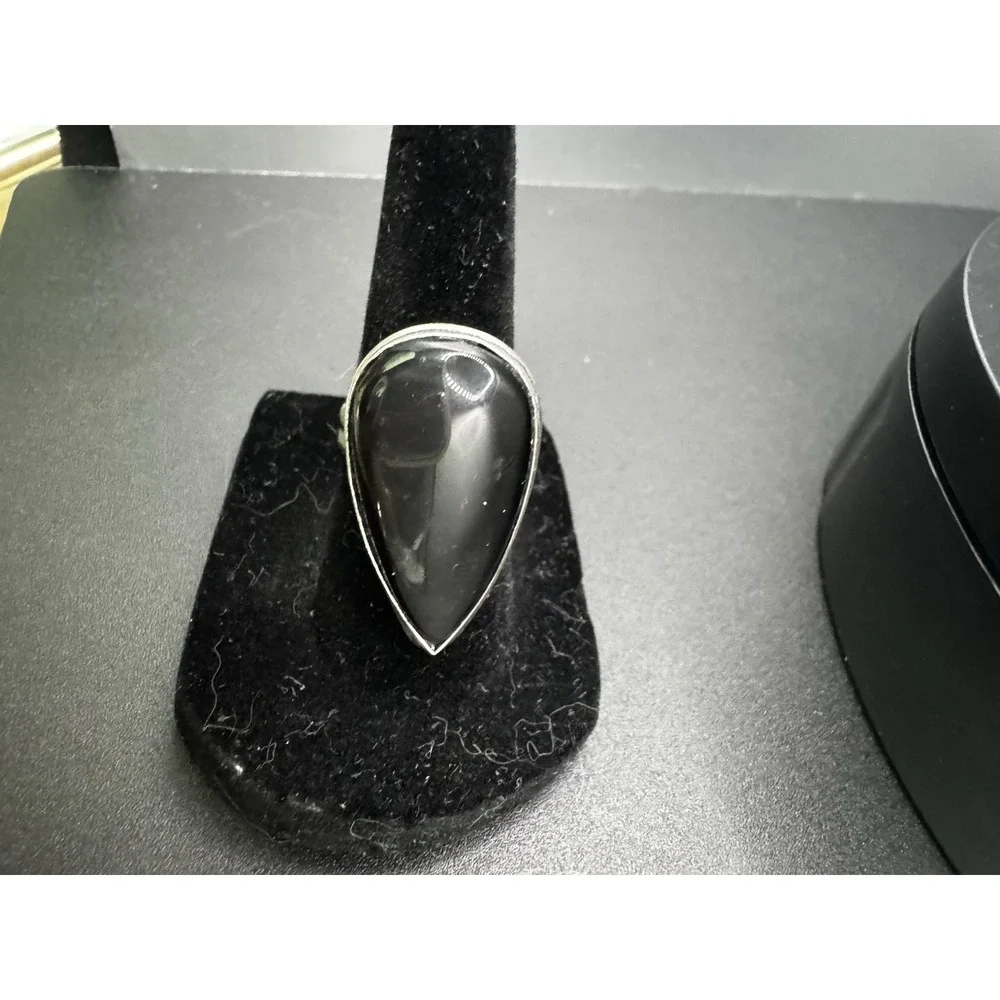 Natural‎ Stone Statement Ring Size 6.5